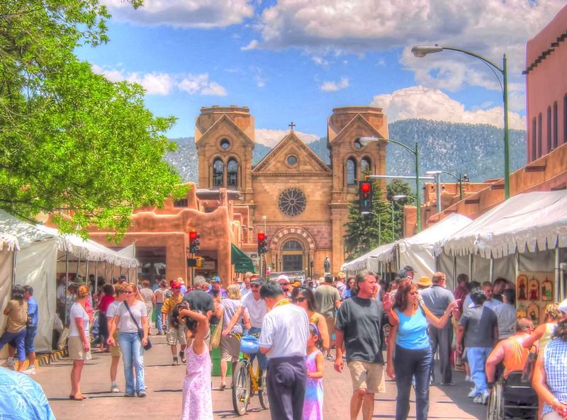 SFCSFNM3.jpg :: St. Francis Cathedral - Santa Fe, New Mexico