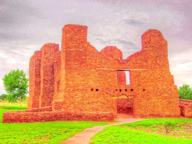 SPMMNM12.jpg :: Salinas Pueblo Mission Monument - Quarai Pueblo