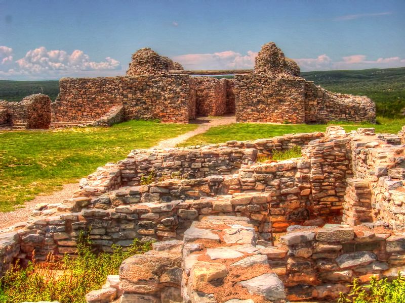 SPMMNM18.jpg :: Salinas Pueblo Mission Monument - Grand Quivira Pueblo