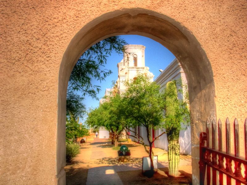 SXDBMTAZ3.jpg :: San Xavier del Bac Mission - Tucson, Arizona