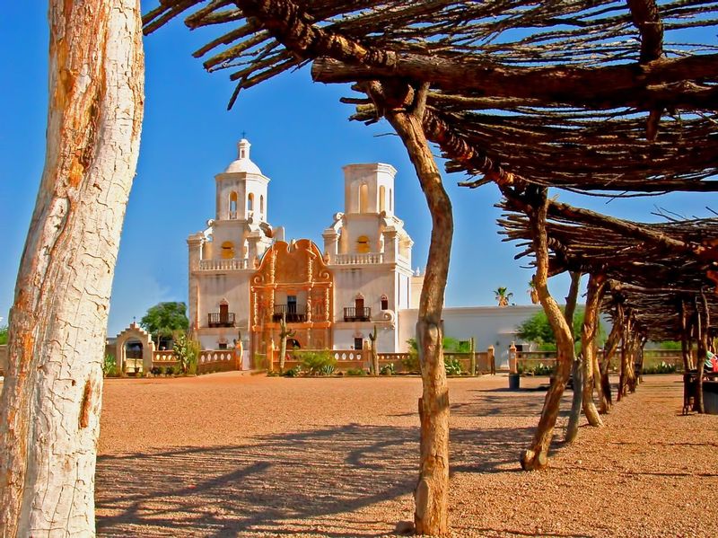SXDBMTAZ6.jpg :: San Xavier del Bac Mission - Tucson, Arizona