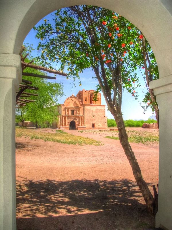 TMNHPTAZ08.jpg :: Tumacacori Mission - Tumacacori, Arizona