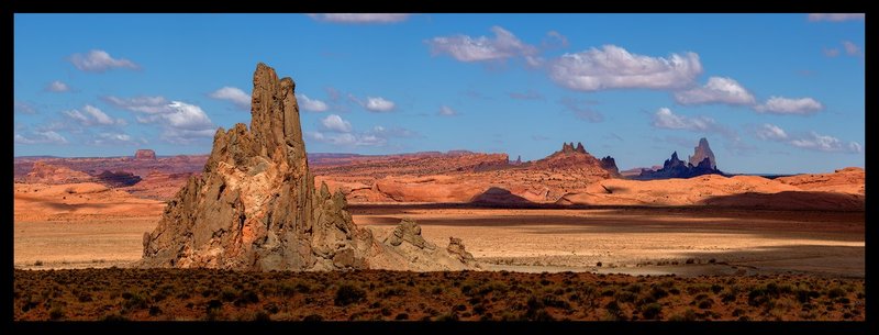 Church and Agathla Peaks I Navajo Lands.jpg :: Catalogue No. 1074

Image Size:   22X61 in. on Canvas
