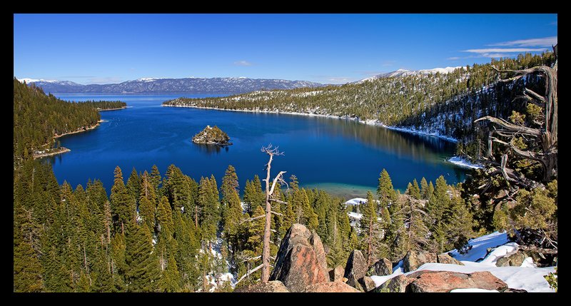 Emerald Bay Lake Tahoe.jpg :: Catalogue No. 1017

Image Size:   20X39 in. on Canvas