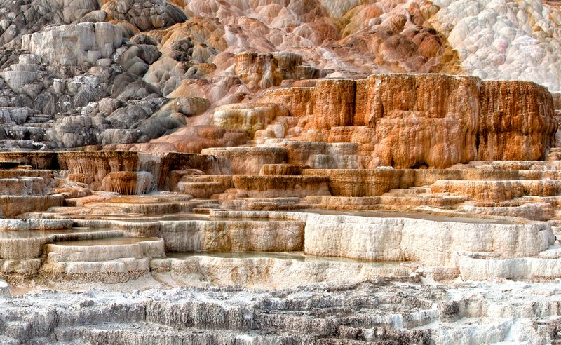 Lower Terrace III Mammoth Hot Springs  RI.jpg :: Catalogue No. 688
Image Size:  13X19 in. on Art Paper
               16X26 in. on Paper or Canvas
               20X32 in. on Canvas