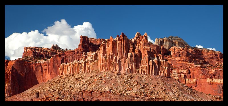 The Castle Capitol Reef.jpg :: Catalogue No. 715

Image Size:  22X45 in. on Canvas
             