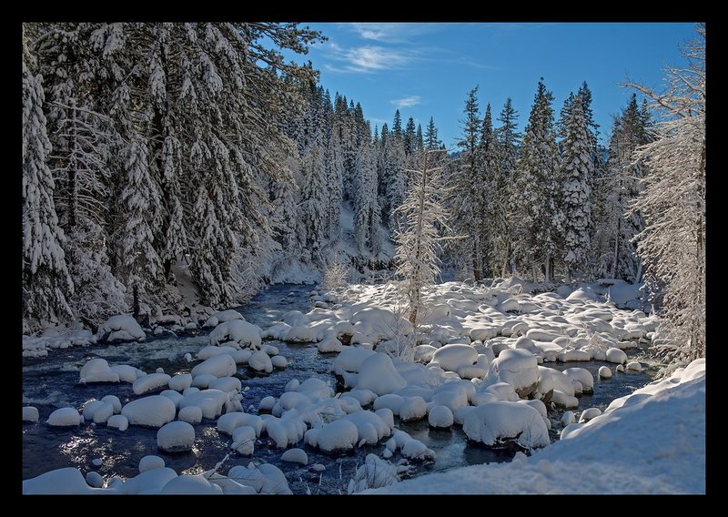 North Yuba Winter IX.jpg :: Catalogue No. 1327

Image Size:  13x19in. on Paper
              16x24in. on Paper or Canvas
              20X29 in. on Canvas

