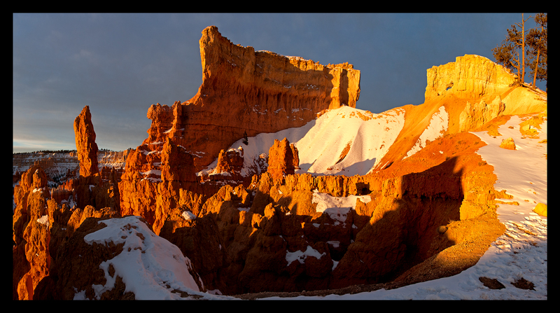 Bryce Canyon Winter Sunrise III  22x41.jpg ::  $600