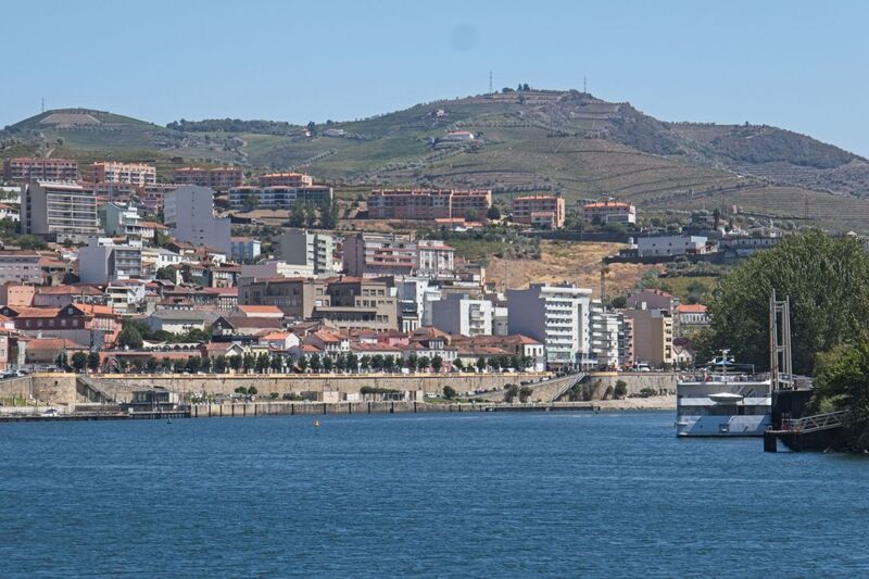 DC 22-0654-178.jpg :: Saga Douro River Cruise, Porto to Regua Lamego, River Douro: Afternoon aboard the MS Douro Spirit departing Porto to Lamego. Peso da Régua, Vila Real District for first stop on route to Lamego. Photo taken 30/08/2022