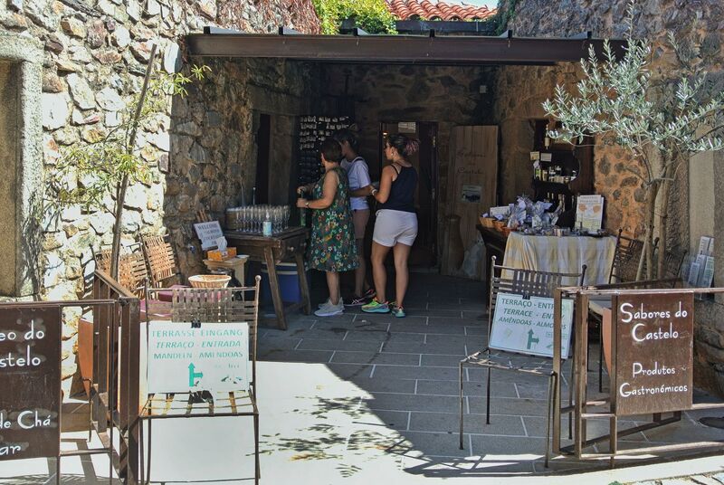 DC 22-0791-017.jpg :: Saga Douro River Cruise, Barca d'Alva, Castelo Rodrigo: Main Entrance. Páteo do Castelo, Casa do Cha bar. Photo taken 31/08/2022