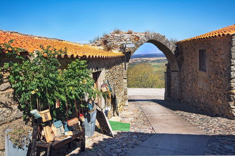 DC 22-0791-020.jpg :: Saga Douro River Cruise, Barca d'Alva, Castelo Rodrigo: Main Entrance to Castelo Rodrigo. Photo taken 31/08/2022