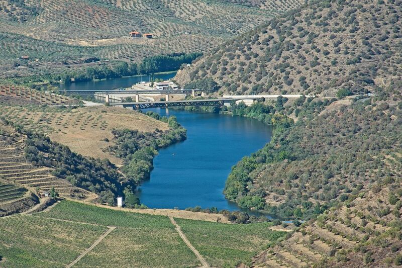 DC 22-0791-103.jpg :: Saga Douro River Cruise, Barca d'Alva, Sapinha:  Sapinha refers to the Miradouro Natural do Alto da Sapinha, a scenic viewpoint in Portugal offering views of the Douro River and its cliffs. It is a popular spot for its impressive, sweeping vistas, which are especially beautiful for birdwatching and visualizing the border between Portugal and Spain. The viewpoint is accessible by road, located near Figueira de Castelo Rodrigo, and is known for the breathtaking views it provides of the river valley. Photo taken 31/08/2022