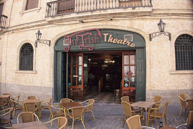 DC 22-0794-154.jpg :: Saga Douro River Cruise, Salamanca. Spain: The Irish Theartre in Calle Rúa Antigua. Photo taken 01/09/2022