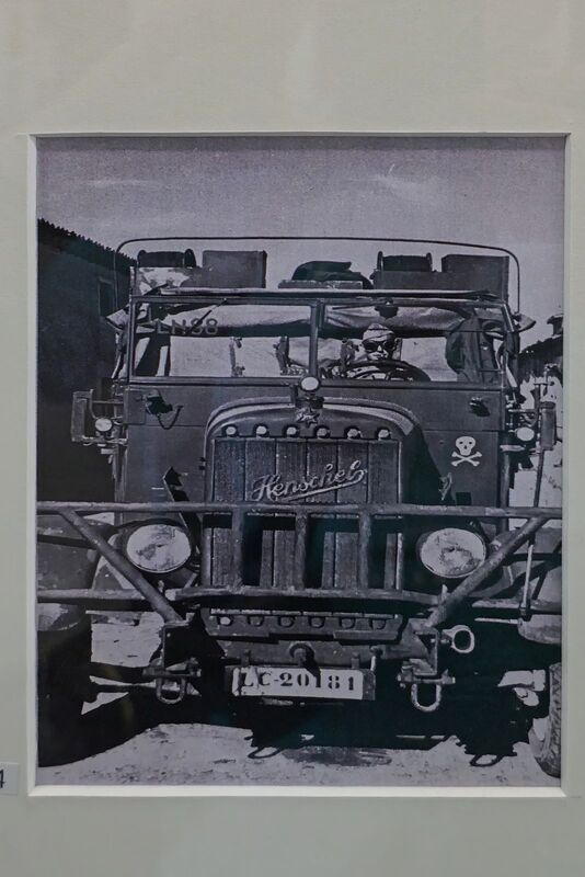 DC 22-0794-227.jpg :: Saga Douro River Cruise, Salamanca. Spain: The Centro Documental de la Memoria Histórica (Documentary Centre of Historical Memory), also known as the General Archive of the Spanish Civil War. The image is related to the Spanish Civil War, which took place from 1936 to 1939. The photograph shows a Henschel truck that was likely used during this conflict. The Spanish Civil War was a military revolt against the Republican government of Spain, supported by conservative elements within the country. It was a tragic and complex conflict that resulted in an estimated half a million casualties. Trucks like the one pictured were utilized by various groups during the war. For instance, the Service Civil International (SCI) used trucks for evacuation and transport in 1937, with one individual, Ralph Hegnauer, noted as a truck driver for the organization during that time. Photo taken 01/09/2022