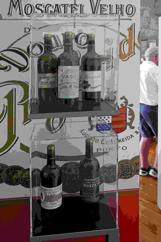 DC 22-0808-018.jpg :: Saga Douro River Cruise, Favaios:  The building in the image is the Núcleo Museológico de Favaios - Pão e Vinho, also known as the Bread and Wine Museum. The museum is located on Rua Direita in the charming village of Favaios, within the Douro Valley region of Northern Portugal. It is housed in an 18th-century building, locally referred to as \