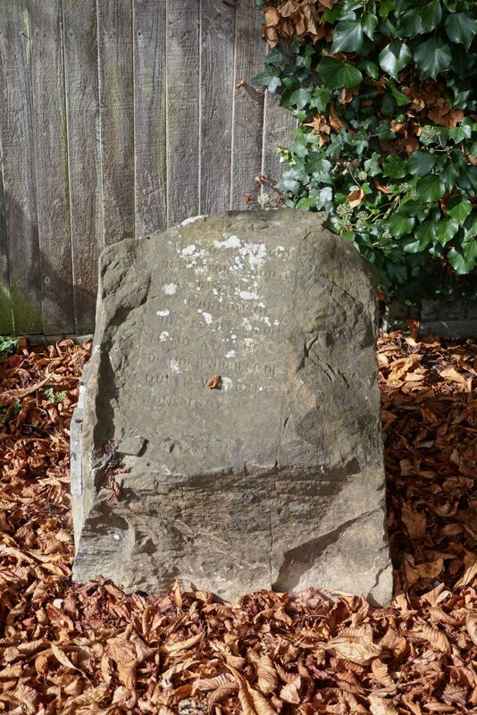 DC 24-0736-067.jpg :: Tenterden, Kent: Tenterden & District Museum: The Beacon Oak. This stone marked the place where an oak tree was planted to commemorate the Diamond Jubilee of Queen Victoria. Then battered inscription reads \