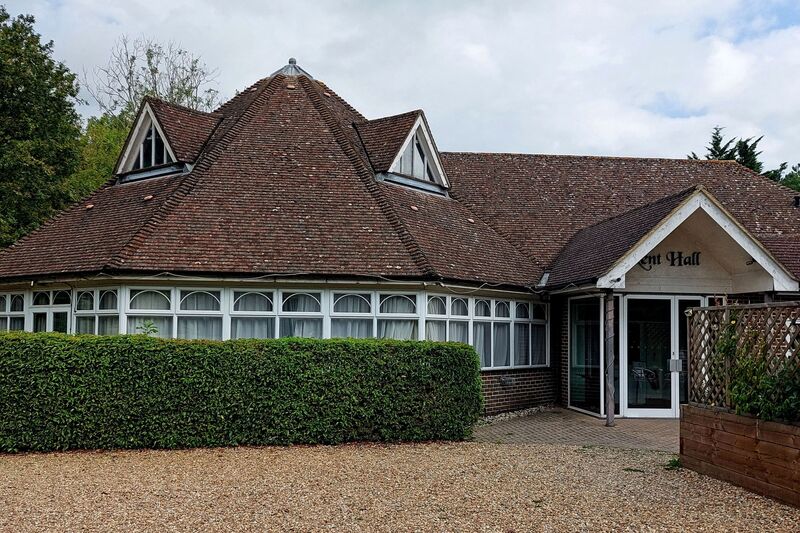 DC 24-0736-076.jpg :: Tenterden, Kent: Little Silver Country Hotel, a former 16-bedroom hotel and wedding venue on Ashford Road in Tenterden. The main part of the property features a mock-Tudor façade and dates back to the mid-20th century. Kent Hall Wedding facility. Photo taken 04/09/2024