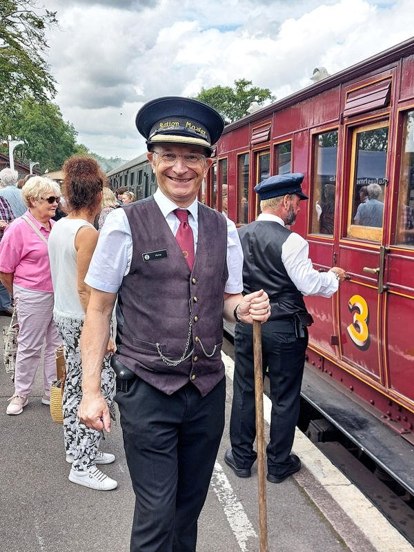 DC 24-0737-011.jpg :: Kent and East Sussex Railway: Tenterden Town Railway Station. Station Master. Photo taken 04-09-2024