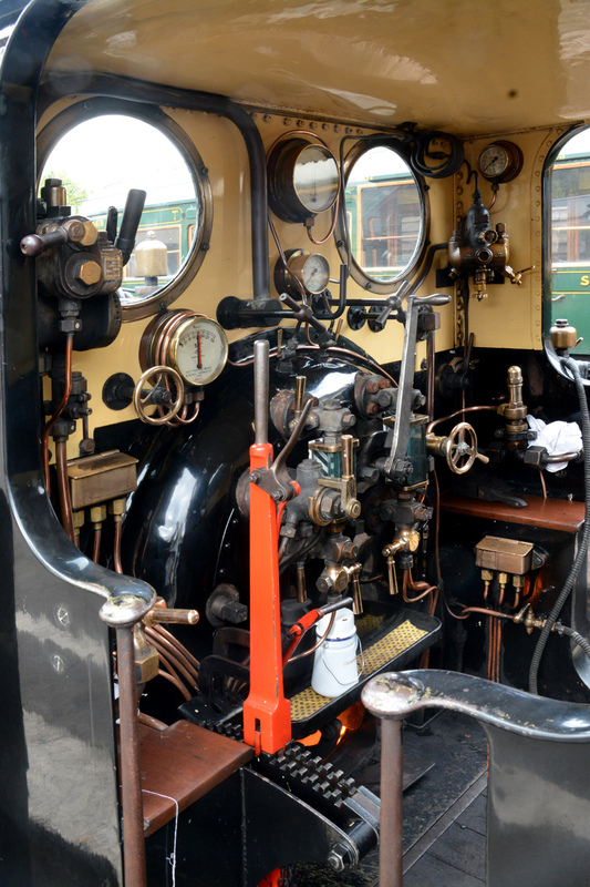 DC 24-0737-023.jpg :: Kent and East Sussex Railway: Tenterden Town Railway Station. Steam locomotive 2678 Southern at Kent & East Sussex Railway 27/04/2025 2678 is is an A1X “Terrier” Class 0-6-0 tank engine built in 1880 by the London, Brighton & South Coast Railway and then known as No. 78 “Knowle”. As No 78, the locomotive entered service on 23 July 1880. Between that date and the formation of the Southern Railway in 1923, \