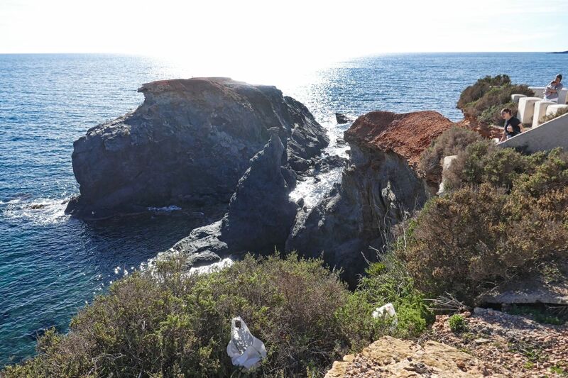 DC 24-0764-012.jpg :: Cabo de Palos, La Manga, Spain: Cabo de Palos is a cape in the Spanish municipality of Cartagena, in the region of Murcia. It is part of a small range of volcanic mounts that form a small peninsula. The Mediterranean islands of Grosa and the group known as the Hormigas Islands are part of this range, as well as the islands in the Mar Menor (“Little Sea”). The name Palos is derived from the Latin word palus, meaning ‘lagoon’, a reference to the Mar Menor. Photo taken 06/12/2024