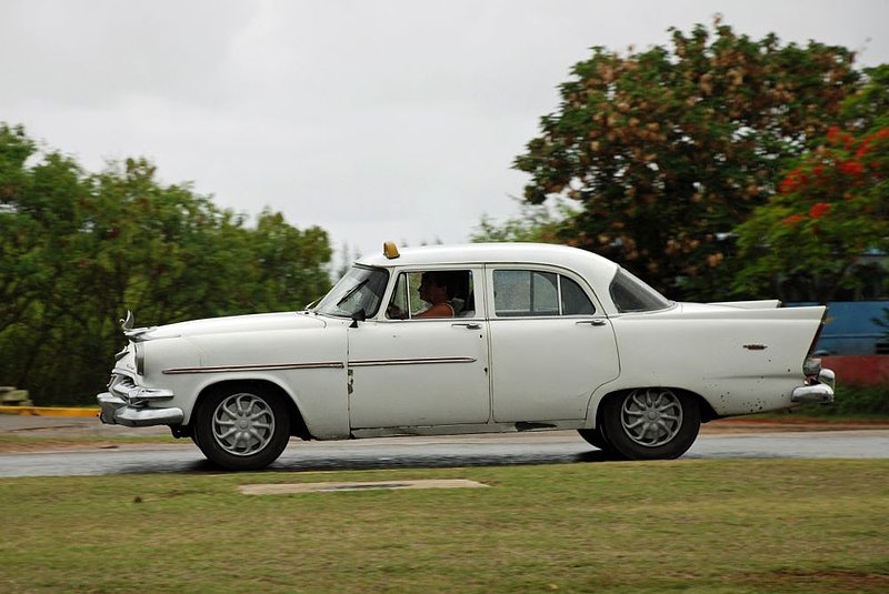 DC 11-0240-148.jpg :: 2011 - Cuban Classic Cars - 1956 Dodge Regent. Seen Varadero, Cuba. The Dodge Regent was an automobile built by Chrysler Corporation of Canada Ltd. The low priced line built with a front end similar to the U.S. market Dodge attached to a Plymouth body. 03/06/2011  
