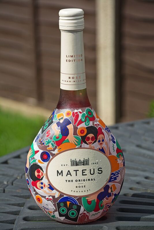 DC 22-0766-157.jpg :: Bottle of Mateus Rose wine, post-holiday. Photo taken 09/09/2022