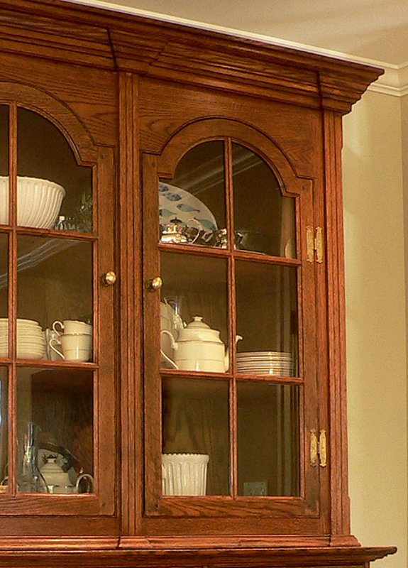 18th Century Pennsylvania Dish Cupboard top detail.jpg