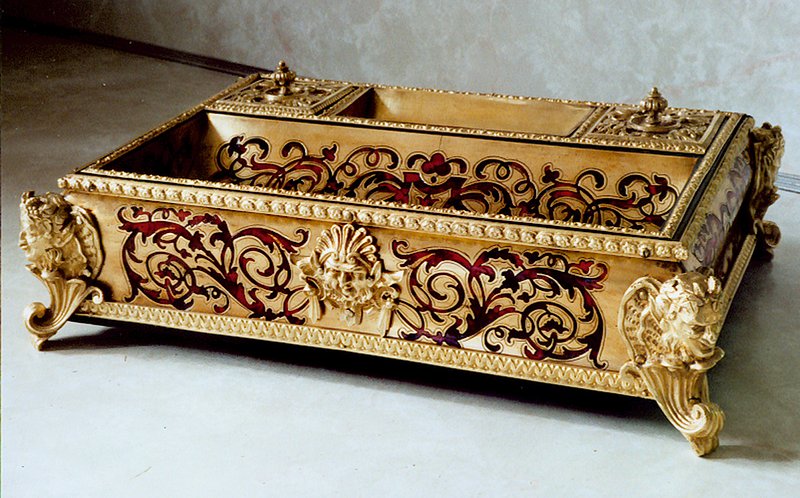 French Boulle Desk Set.jpg
