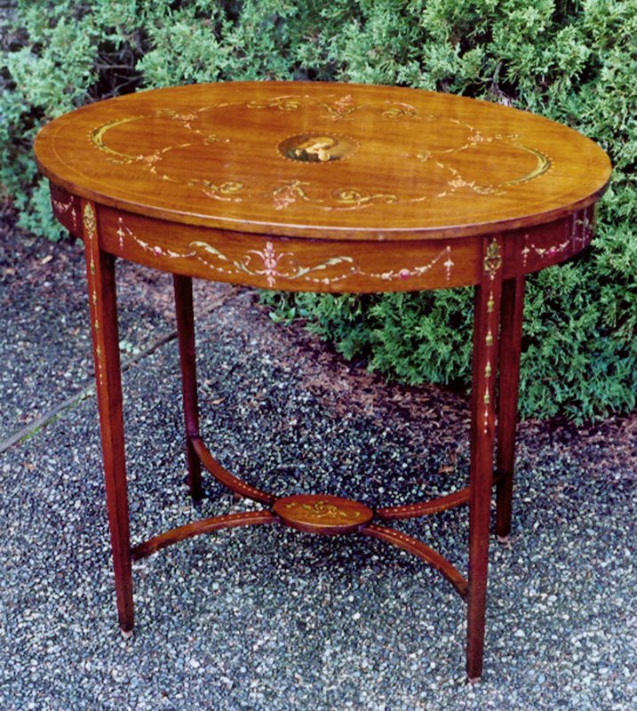 Victorian Table with Painted Decoration.jpg