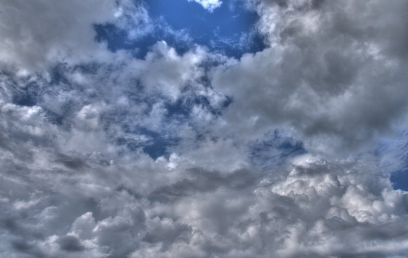 Cloudscape Study in Blue and White.jpg :: “You must not blame me if I do talk to the clouds.”
-Henry David Thoreau
