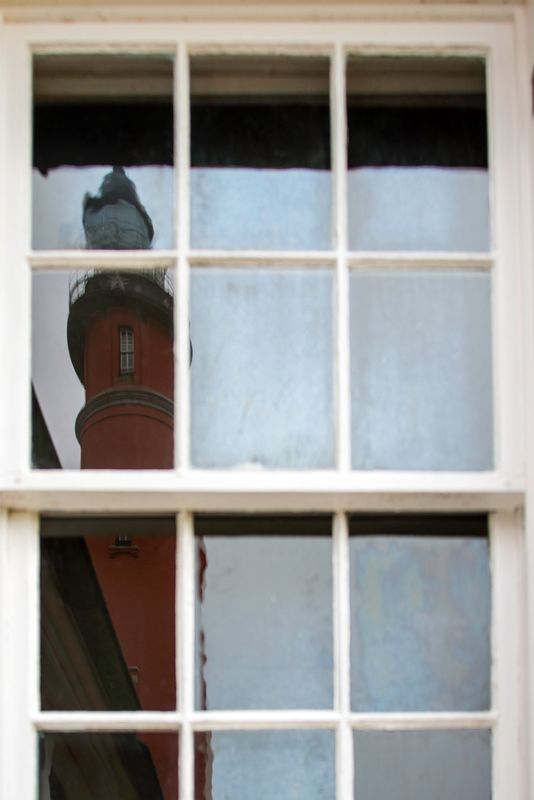 Keeping Watch (DLM_20150102_002_0010_lmst_web).jpg :: Ponce Inlet Lighthouse as seen in the Light Keeper's Window