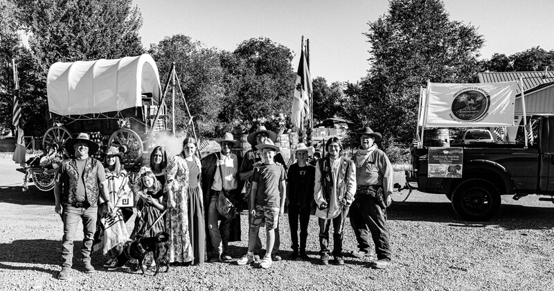 Minersville Parade BW.jpg