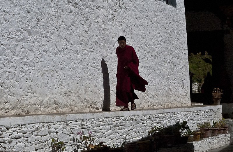Bhutanese Monk 0537.jpg :: Bhutanese Monk