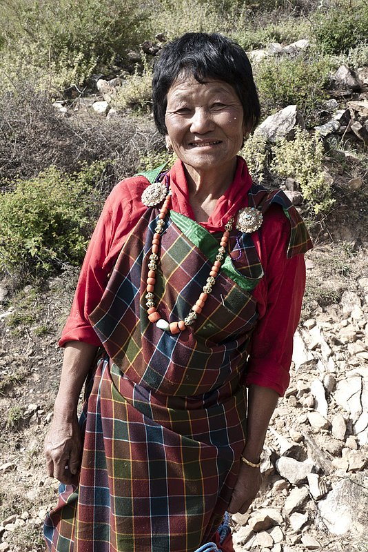 Bhutanese Woman 0205.jpg :: Bhutanese Woman