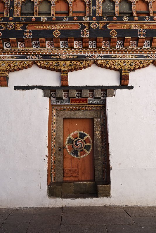 Temple Door 096.jpg :: Bhutanese Temple Door