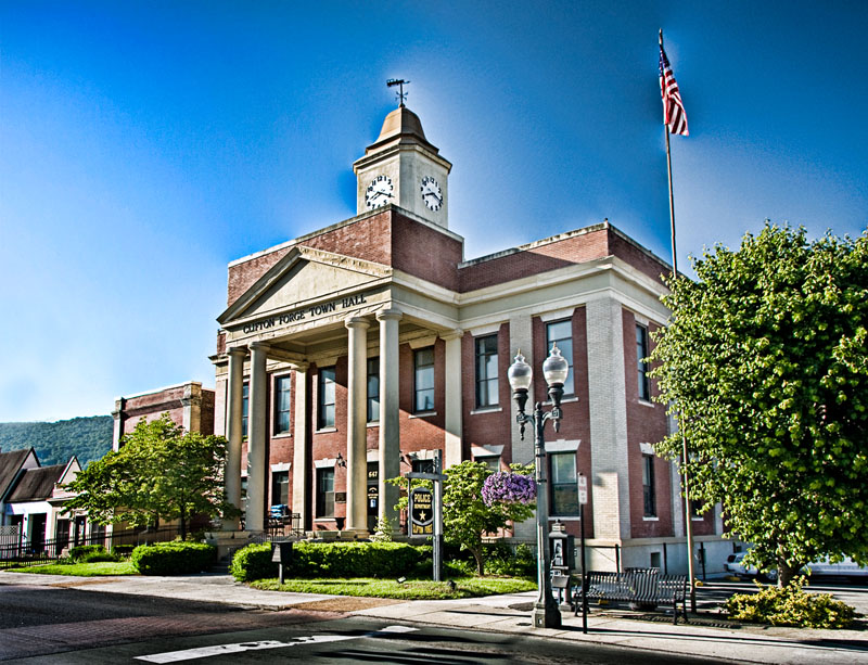 1-Town Hall Pano-FX Lucis.jpg :: Clifton Forge Town Hall.