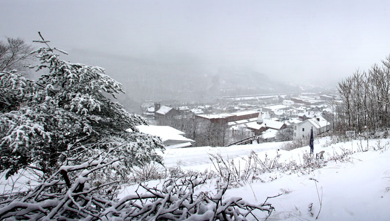 CF Pano - Wires1.jpg :: Clifton Forge from Pine St & Upton.