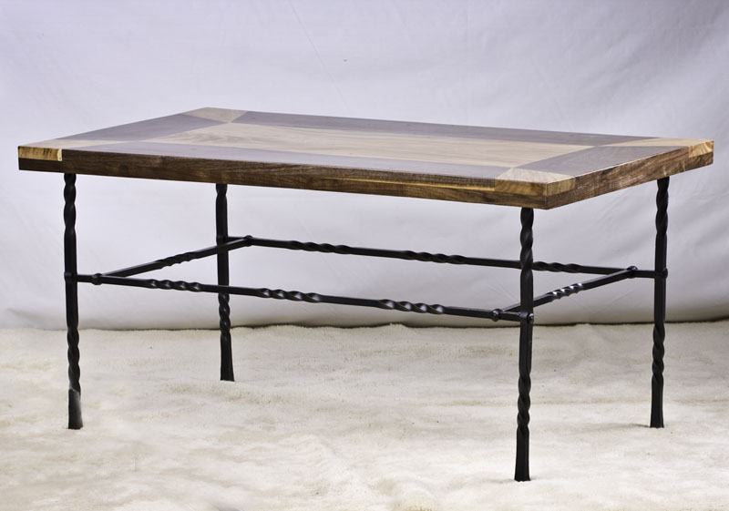 Coffee_Table_0084.jpg :: Coffee Table with view of leg support structure.