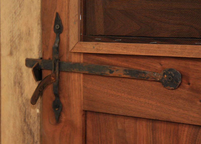 Doorlatch Sample_2.jpg :: Exterior view of door latch hardware.