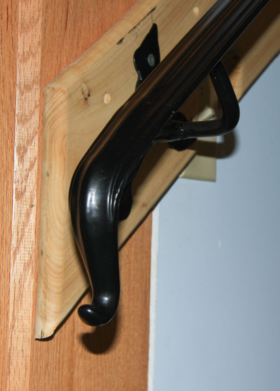 Indoor Bannister_5.jpg :: Interior bannister railing and detail.