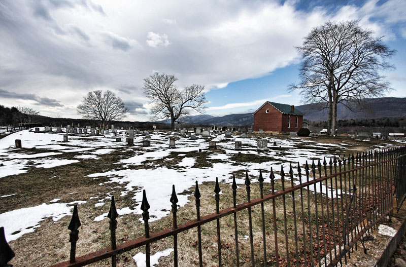 Locust Bottom Cemetary - FX1.jpg :: Locust Bottom cemetary in Glen Wilton.