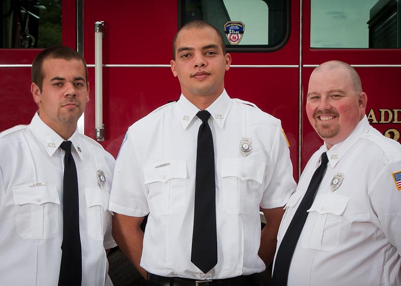 CFFD Portraits-16.jpg :: Portraits of firefighers from the Clifton Forge Fire Dept taken for the CFFD 125th Anniversary.