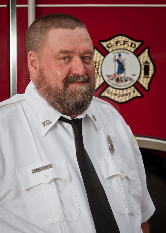 CFFD Portraits-3.jpg :: Portraits of firefighers from the Clifton Forge Fire Dept taken for the CFFD 125th Anniversary.