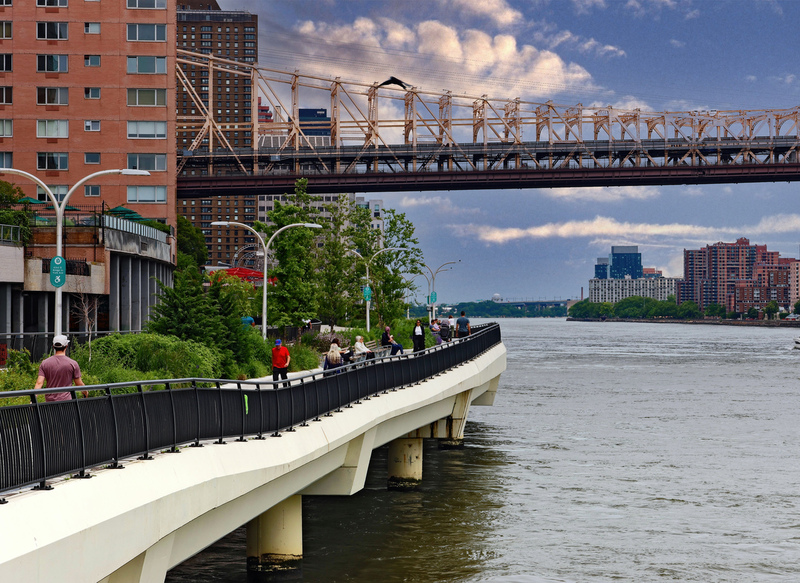 Haswell Greene Pk - Finley Walk  Qboro Bridge 05A(1).jpg :: Andrew Haswell Green - John Finley Walk - Queensborough Bridge