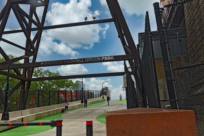 Haswell Greene Pk - Finley Walk 004A(1).jpg :: Andrew Haswell Green - John Finley Walk - Queensborough Bridge