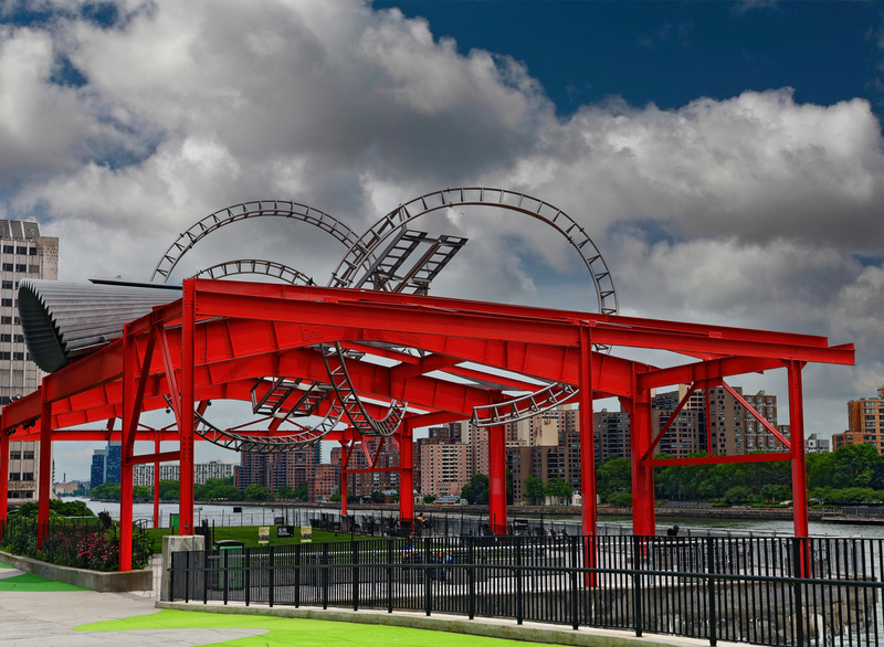 Haswell Greene Pk - Finley Walk 005A(1).jpg :: Andrew Haswell Green - John Finley Walk - Queensborough Bridge