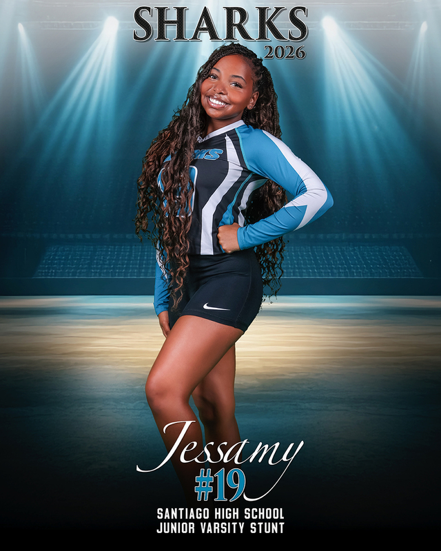 JV JASSAMY .jpg :: Empty arena with stage spotlights, showcasing a blank space idea