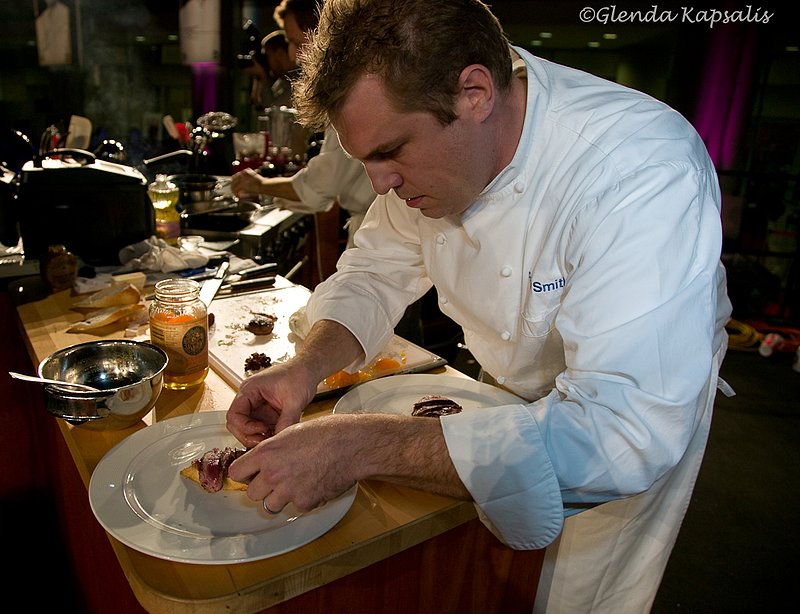 Chef cooking.jpg :: DC Capitol Food Fight chef at competition.