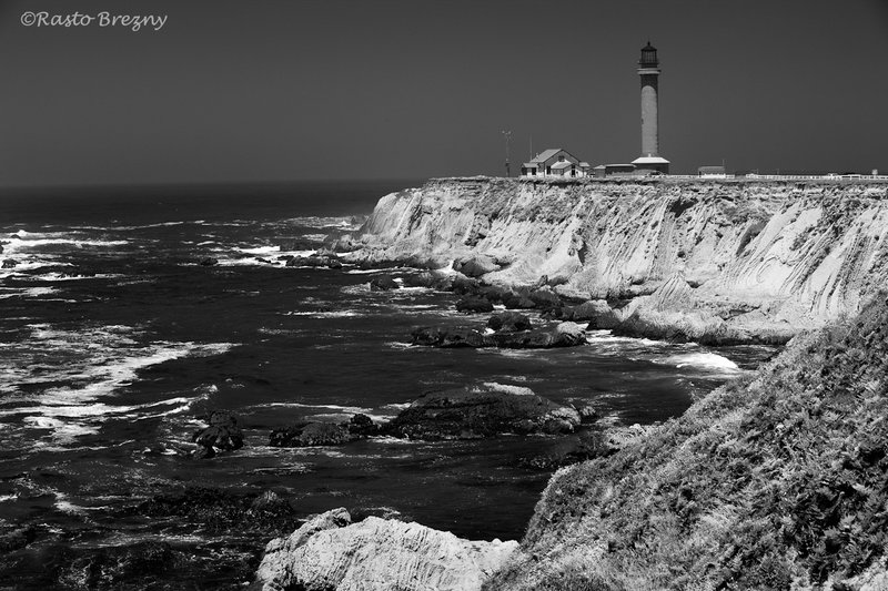 Point Arena Lighthouse2 BW.jpg