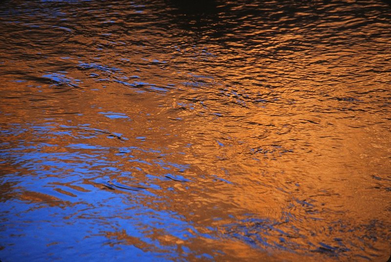 Blue and Gold Ripples Merced River Yosemite National Park  (YO-0328).jpg